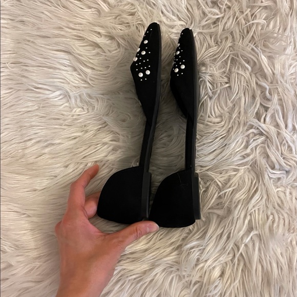 Black pearl | D’Orsay | Flats - Picture 9 of 12